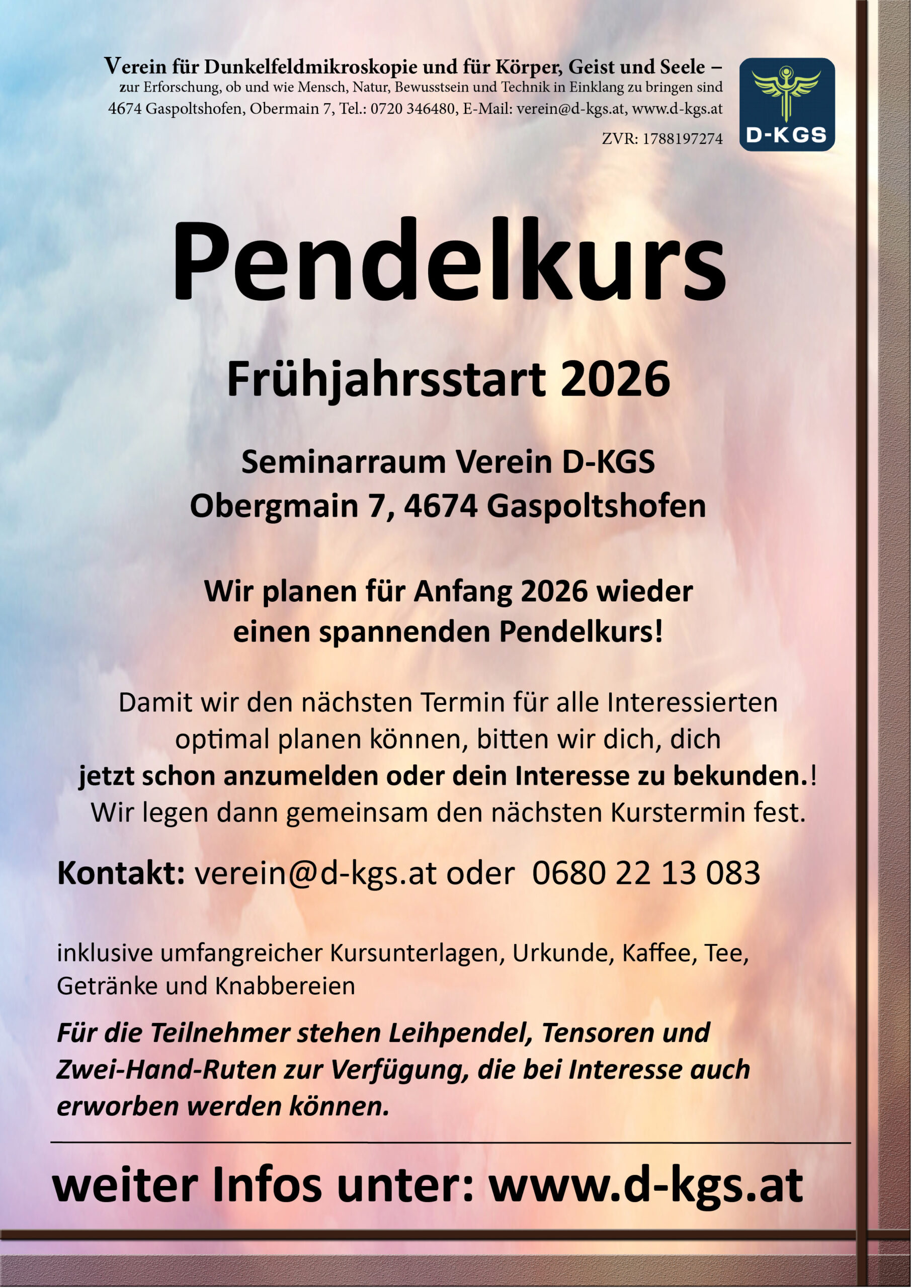 Pendelkurs OÖ Frühjahrsstart 2026