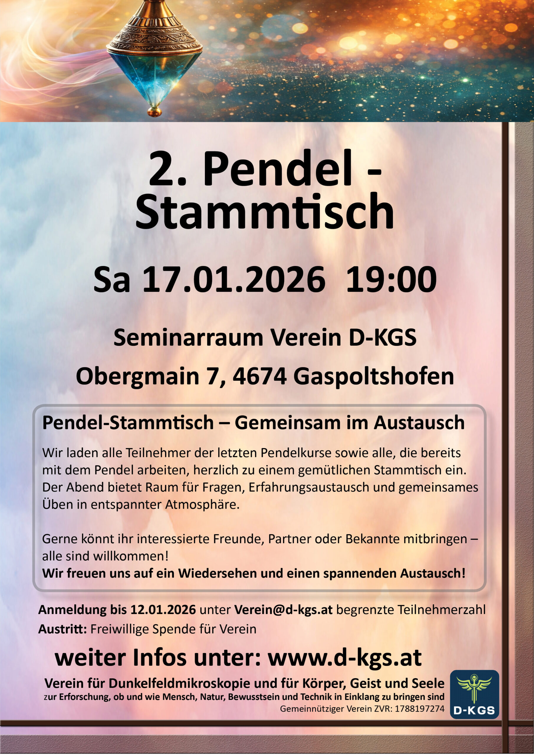 2 Pendel Stammtisch Verein D-KGS.at